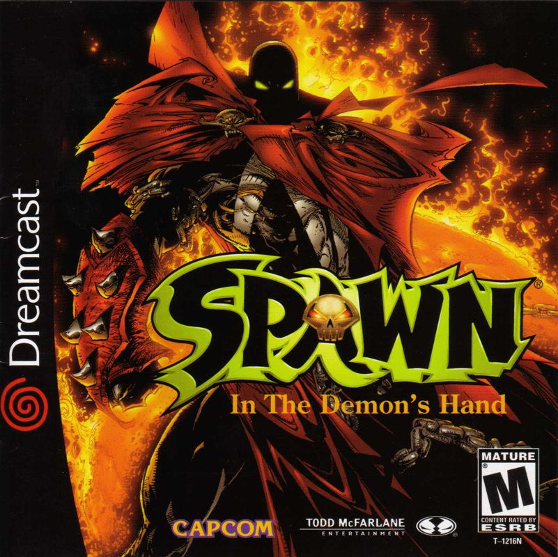 Spawn In the Demon's Hand box art for Sega Dreamcast